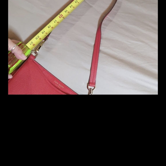 Authentic Red Kate Spade leather crossbody bag - Picture 13 of 14